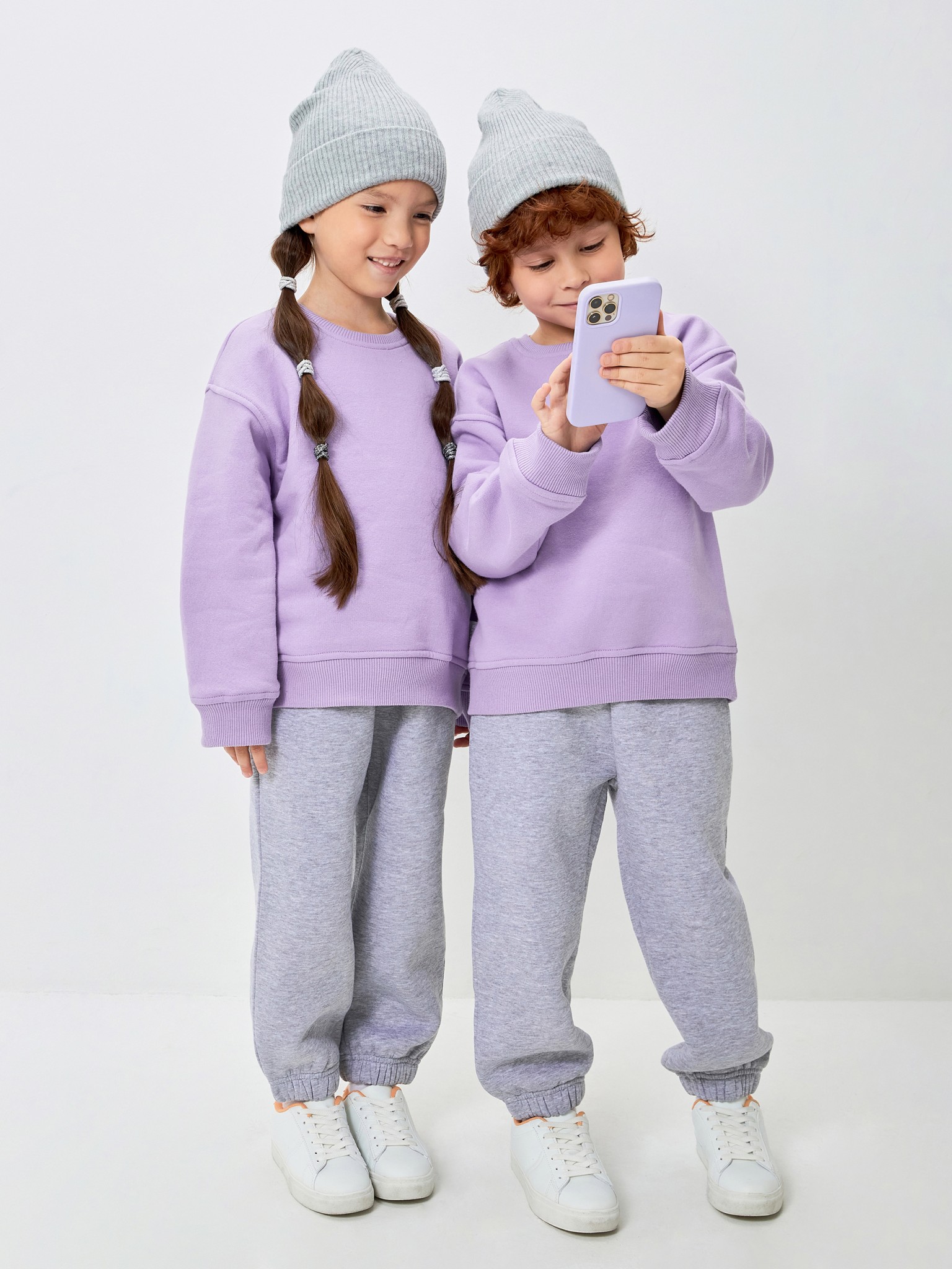 20320170001 Джемпер детский Merini_sw_b светло-фиолетовый
