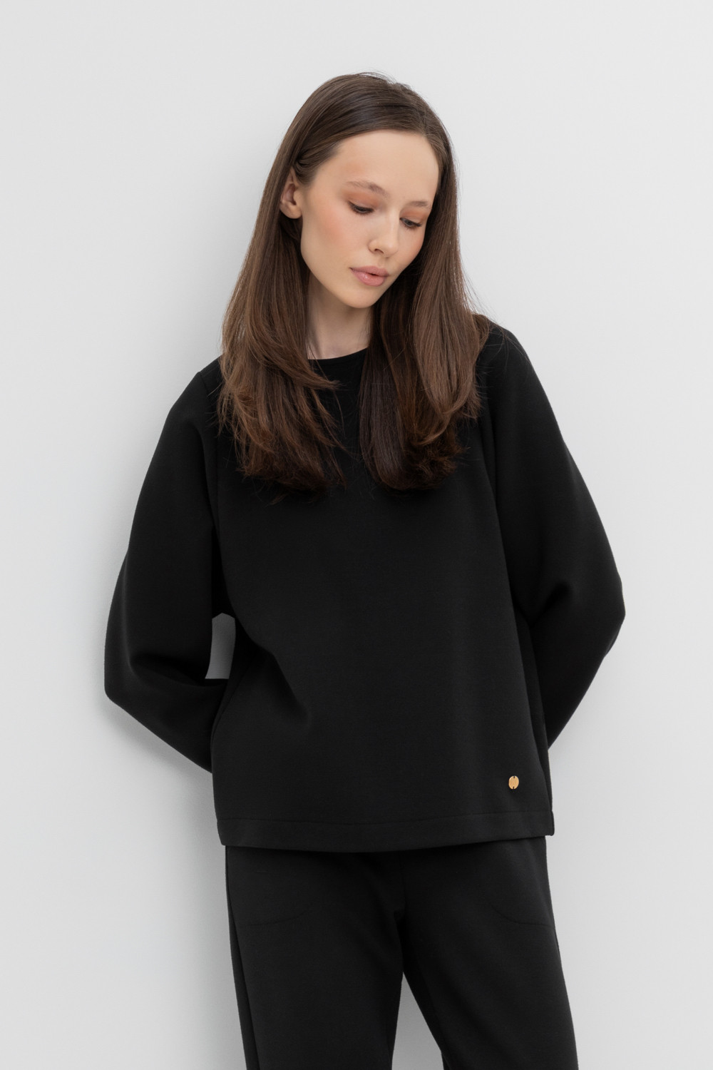 ЕВТ 3256_черный Джемпер