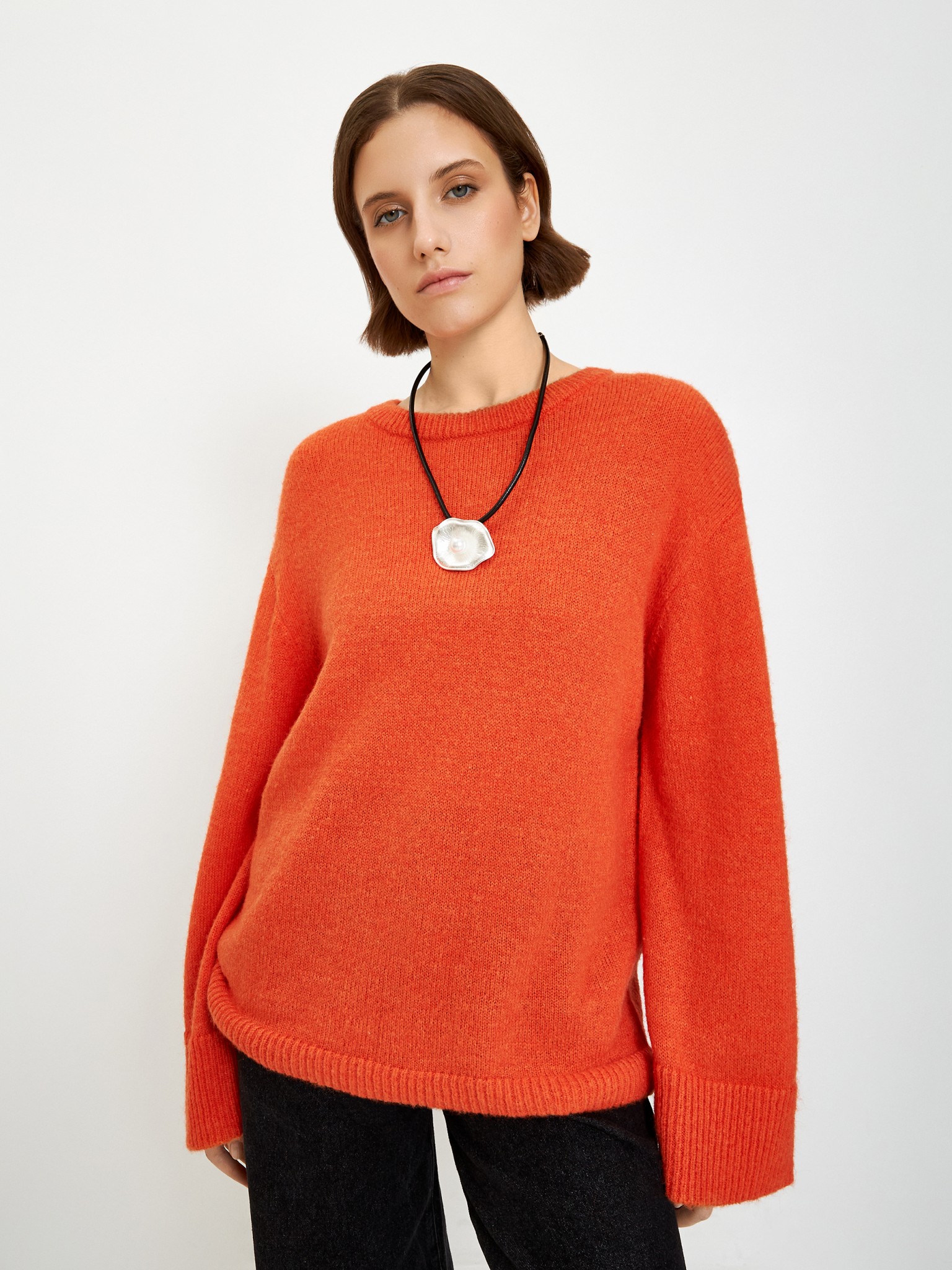 10200310407 Джемпер жен. Pera оранжевый