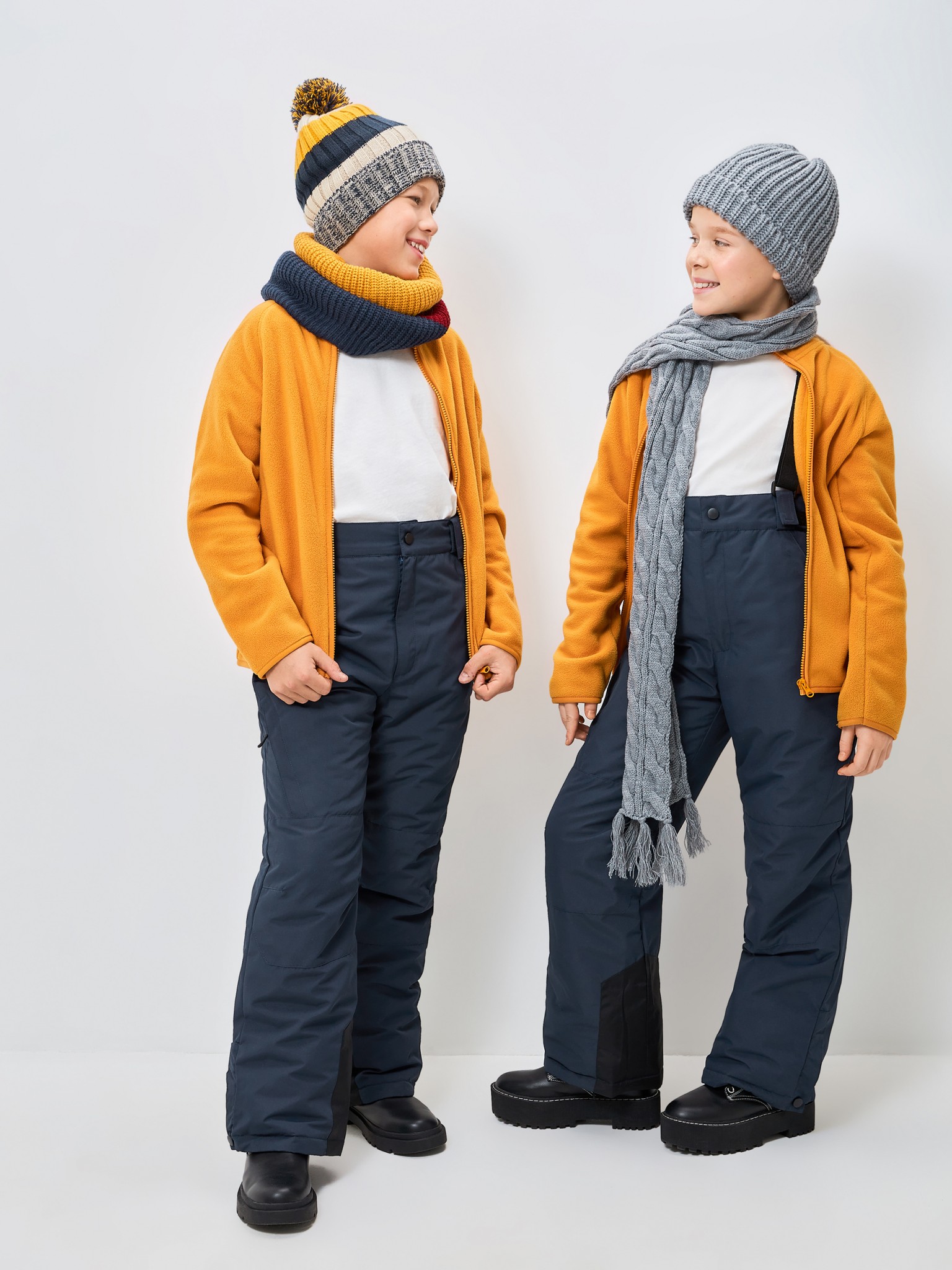 20310160003 Брюки (утепленные) детские K-13 темно-синий