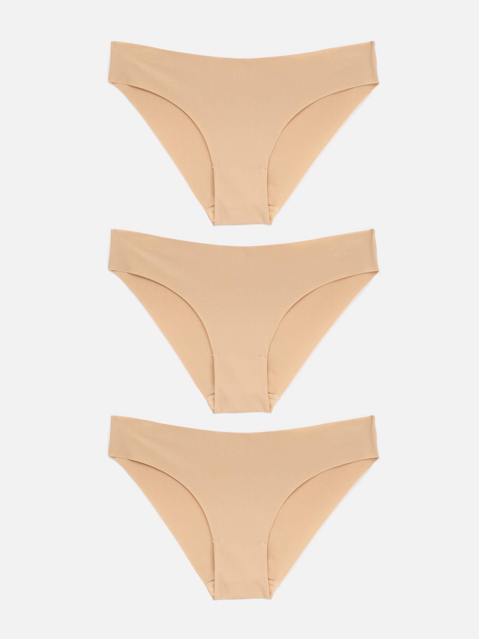 31204122102 Трусы женские в наборе из 3 шт. Edison бежевый