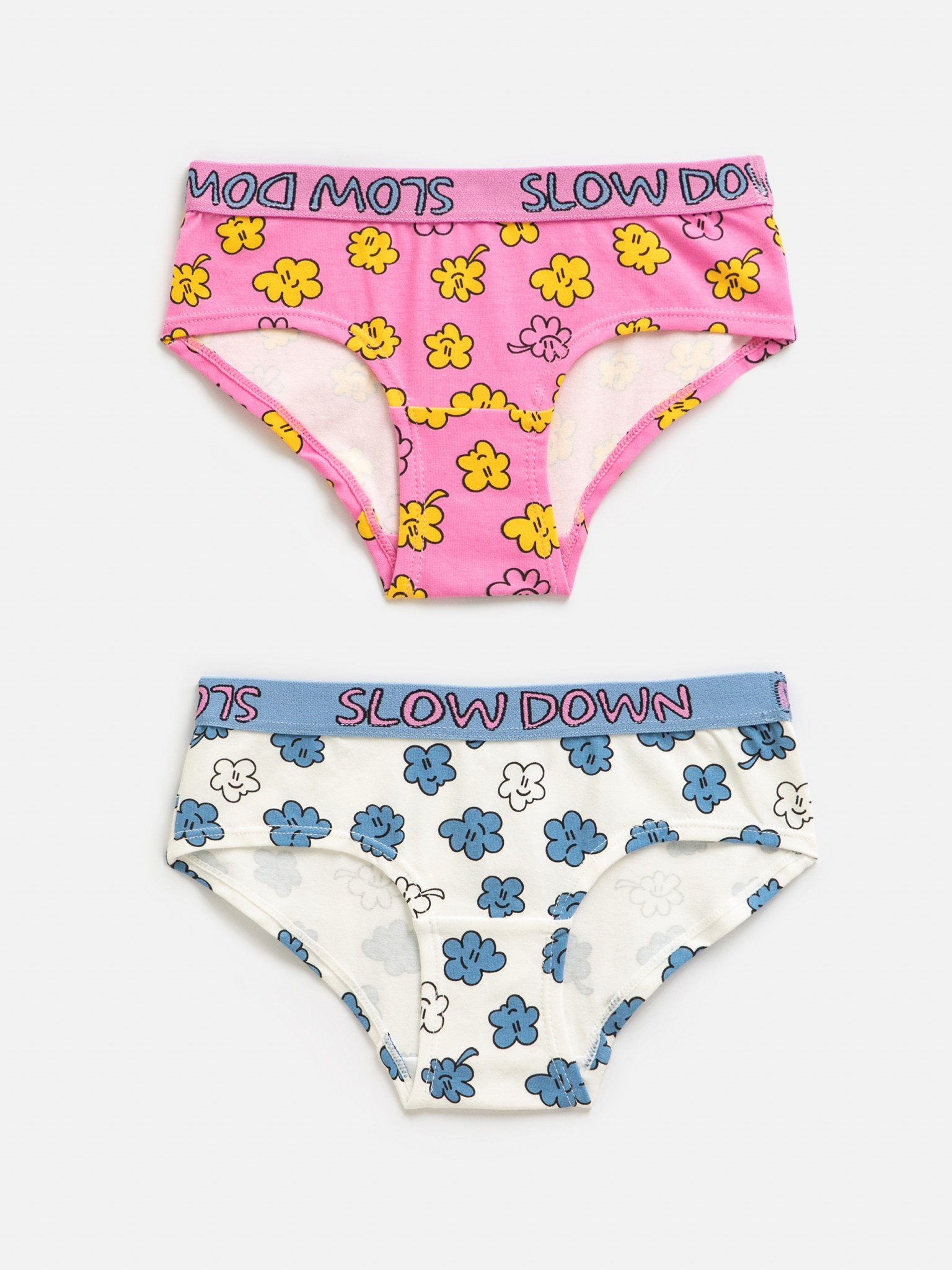 20224120054 Трусы детские для девочек в наборе из 2шт Lucy цвет в ассортименте