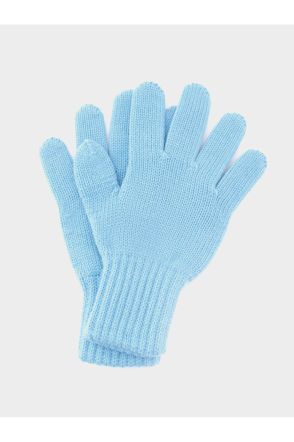 К 125_нежно-голубой Перчатки