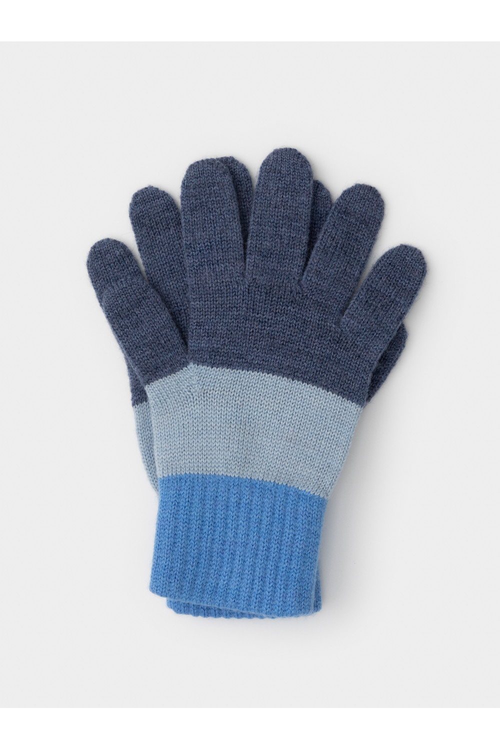 КВ 10023_25ш_джинс, темно-голубой Перчатки