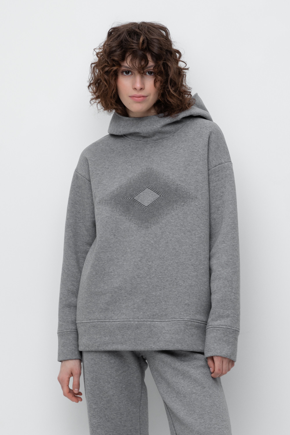 ЕВТ 3249_серый меланж Джемпер