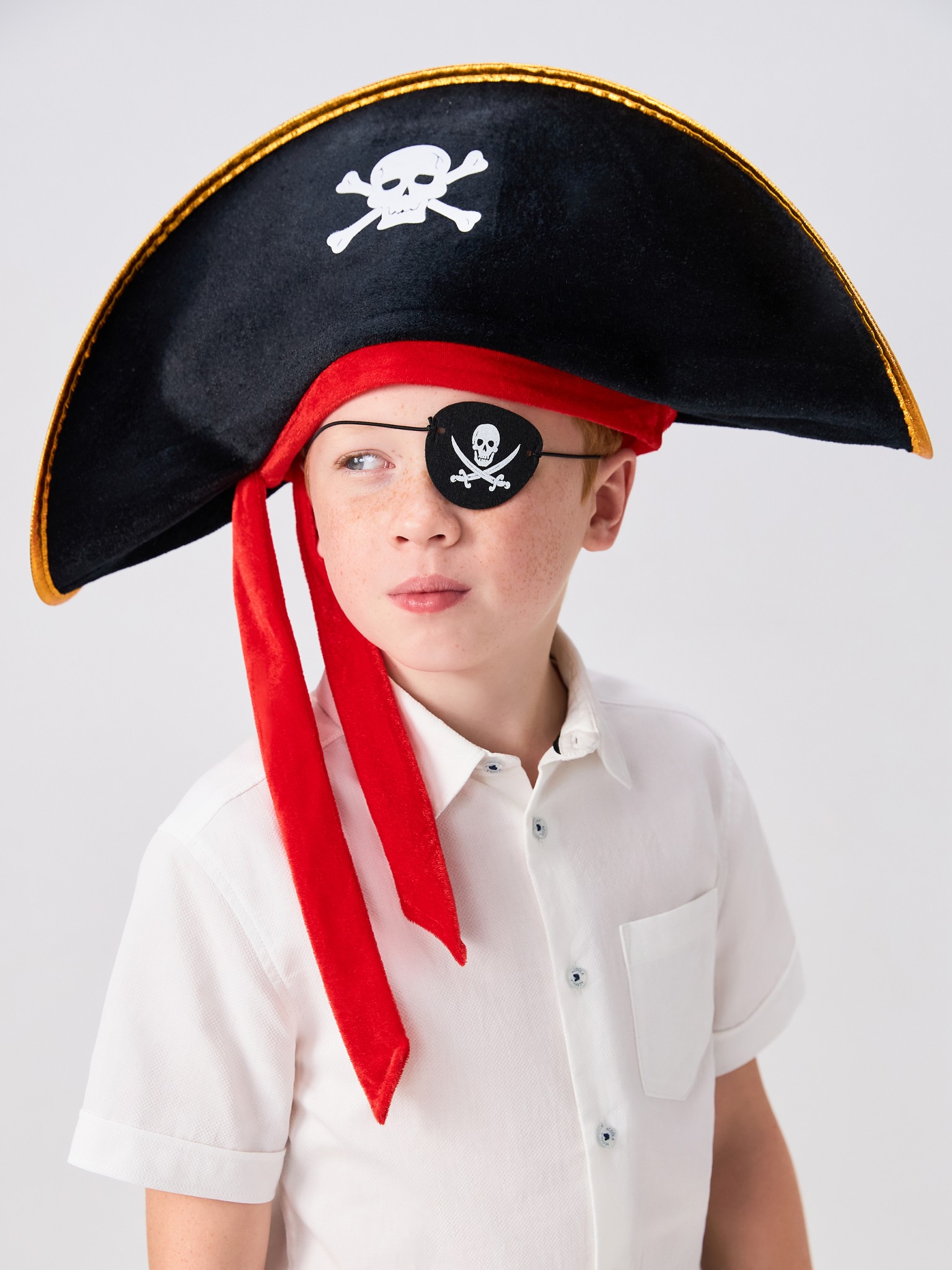 20106540005 Набор карнавальн.дет.(шляпа,повязка) Corsar черный