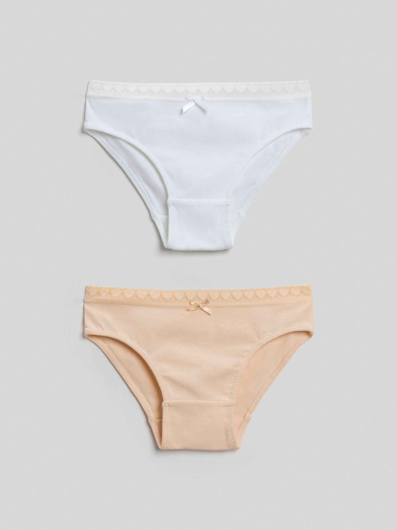 20234120041 Трусы детские для девочек в наборе из 2шт Azu  разноцветный