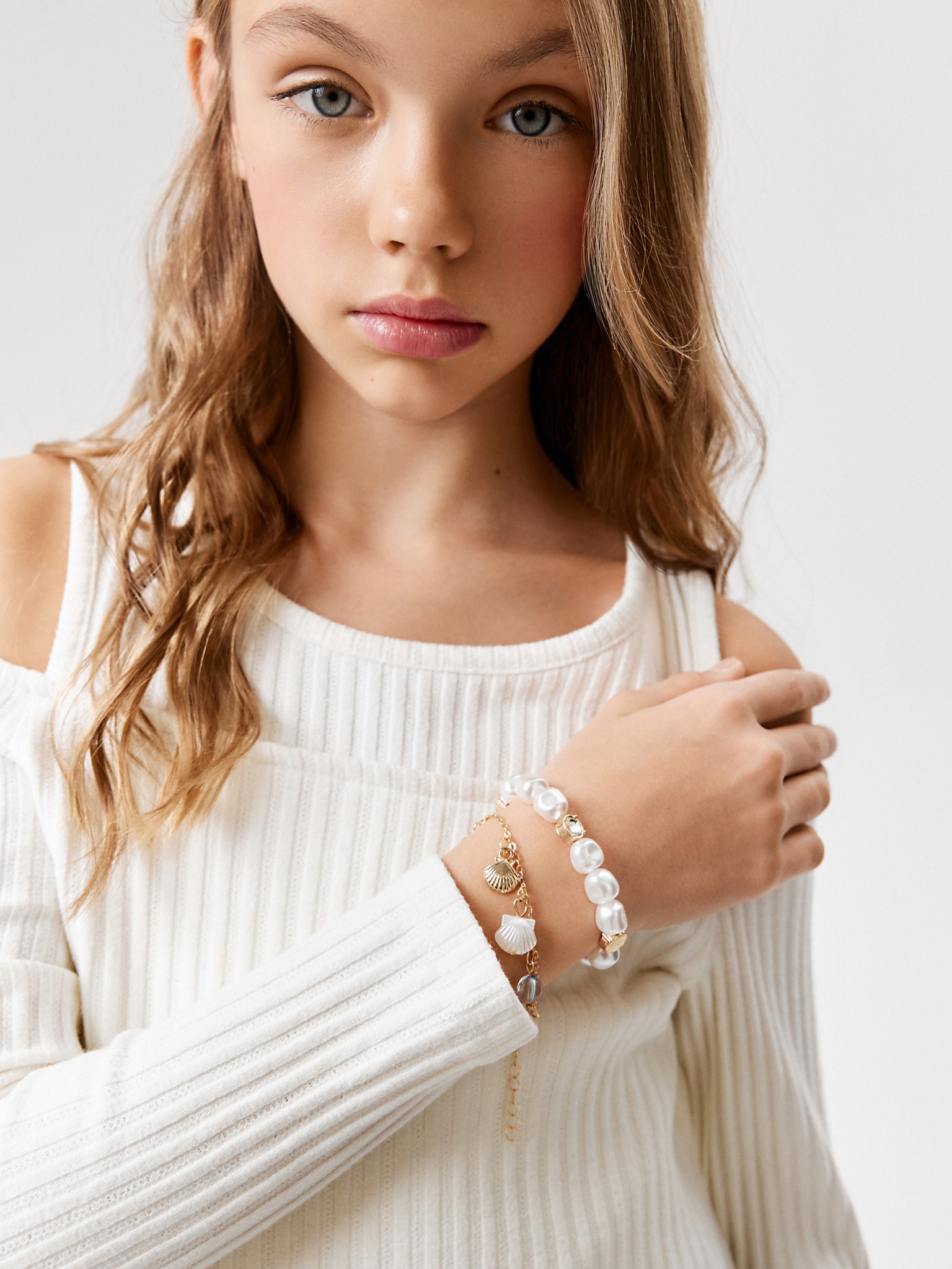 20206200195 Набор из 3 браслетов дет. Haky разноцветный