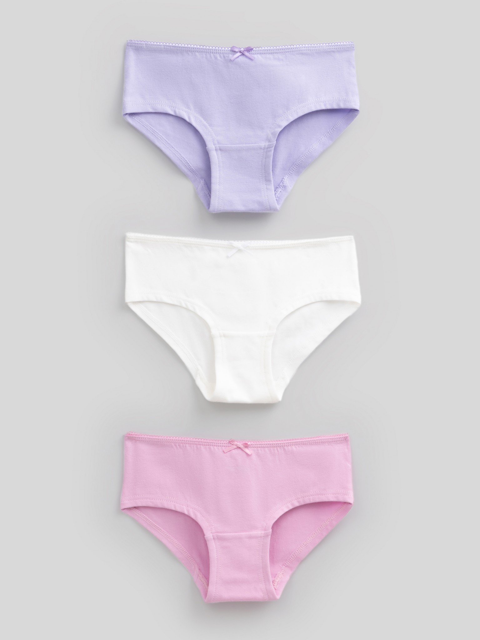 20214120066 Трусы детские для девочек в наборе из 3шт Evan23 цвет в ассортименте