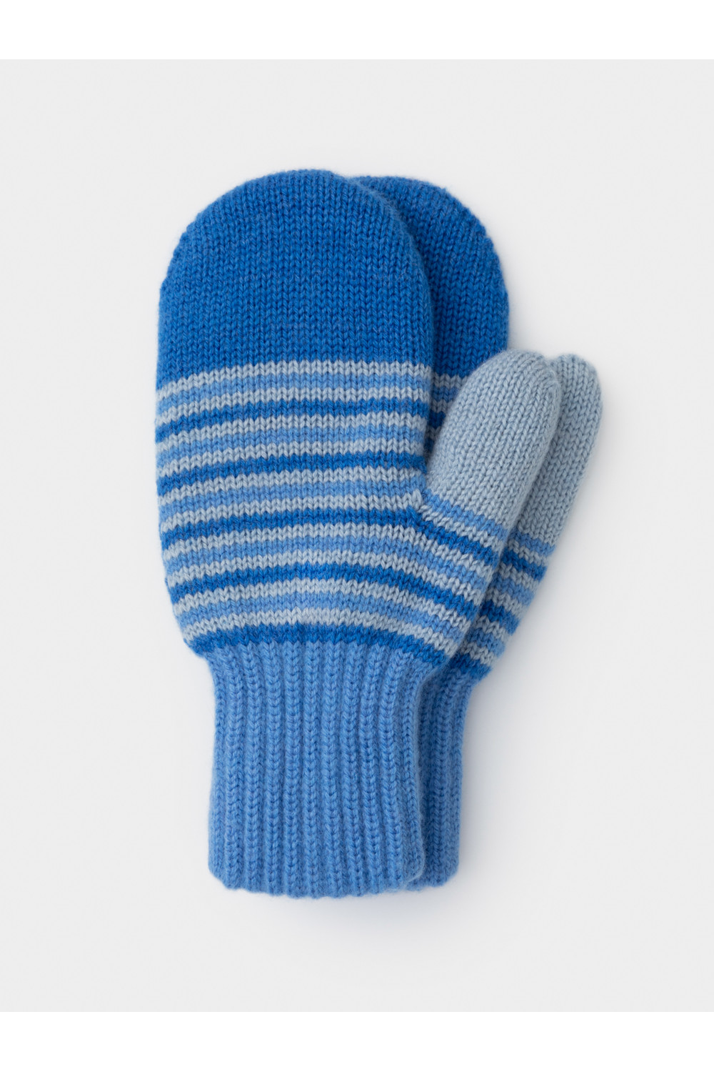 КВ 10009_25ш_тем.голубой, королевский синий Варежки