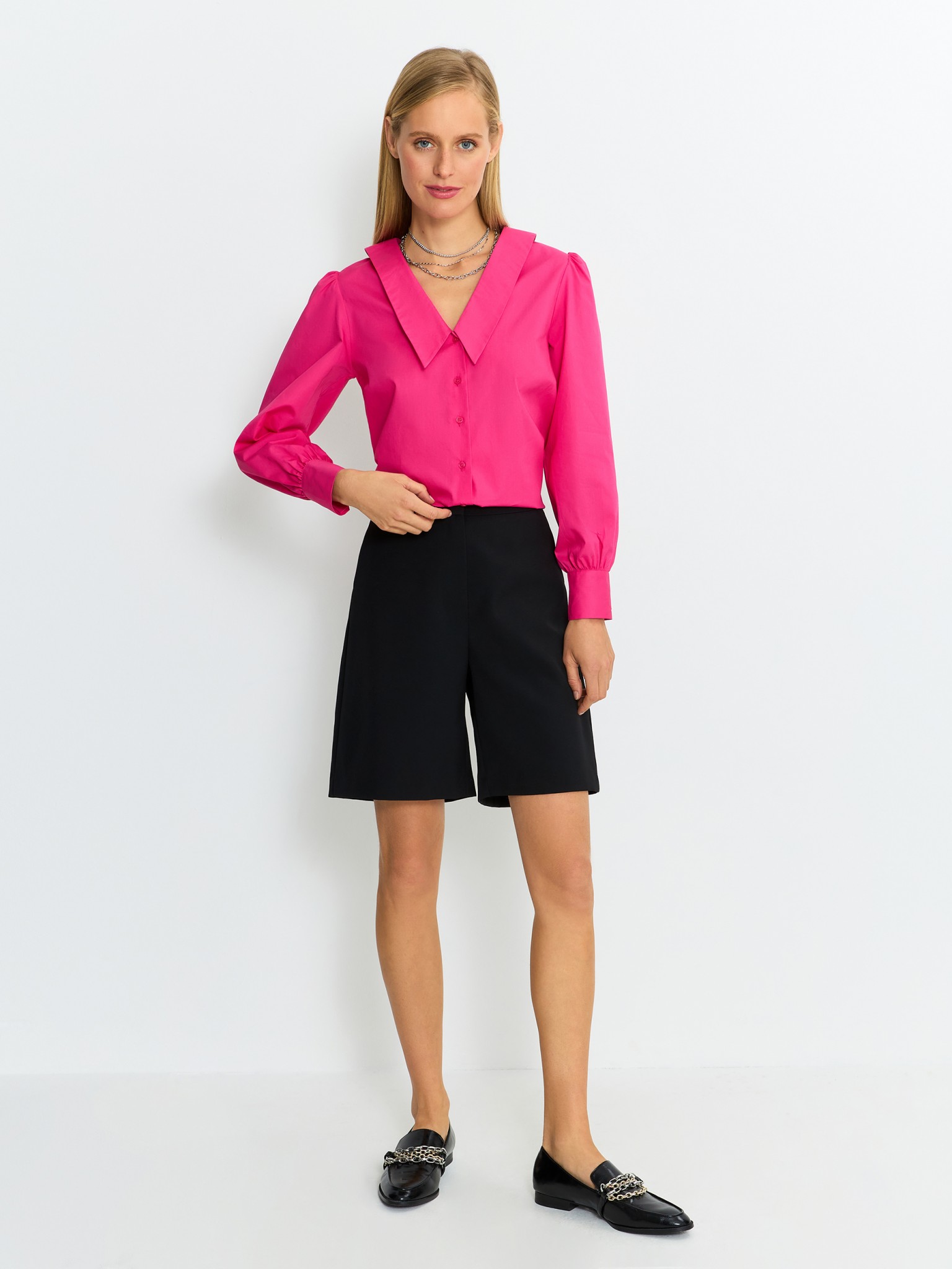 10200260500 Блузка жен. Lans фуксия