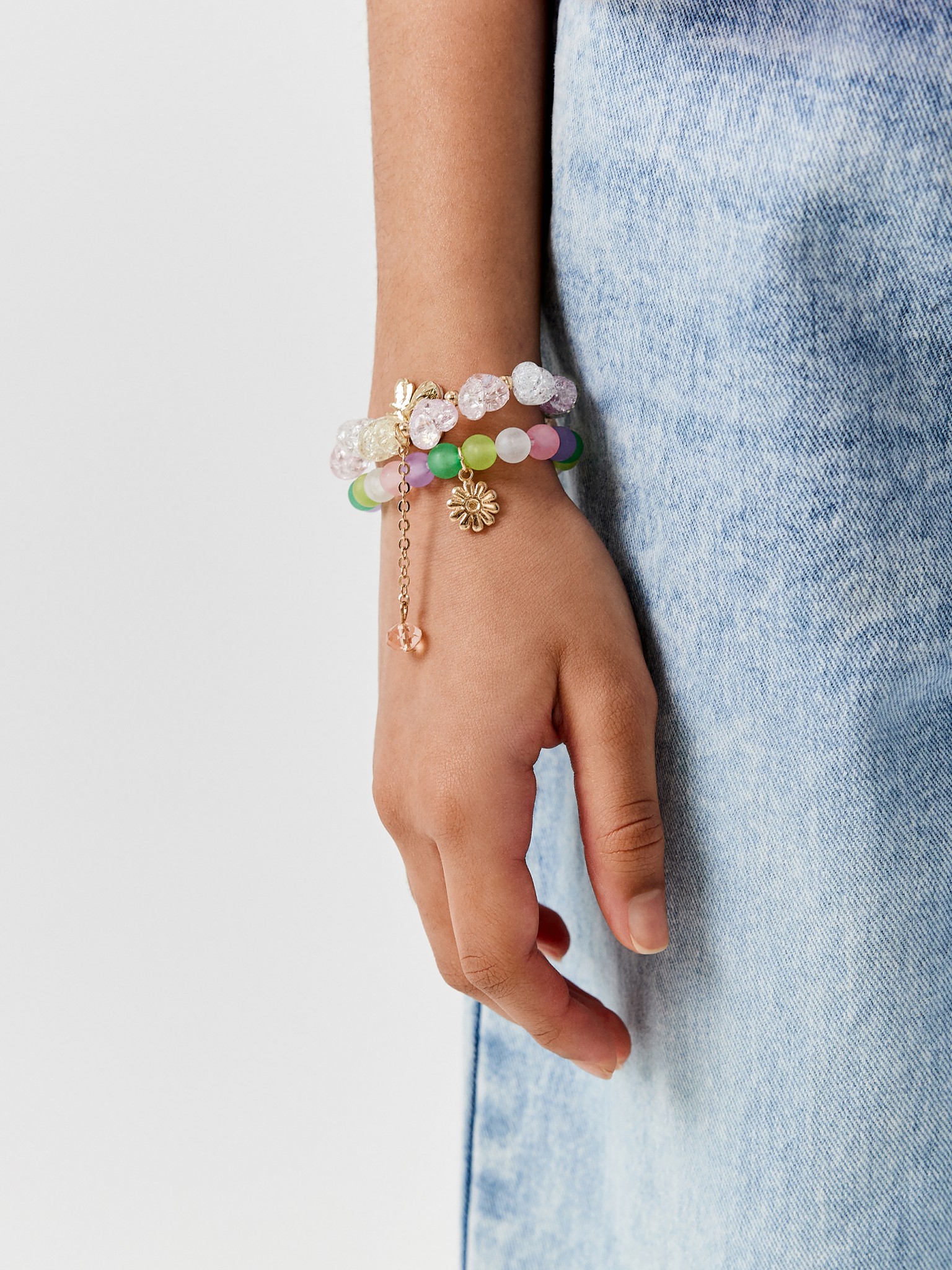 20206200187 Набор из 4 браслетов дет. Monca разноцветный