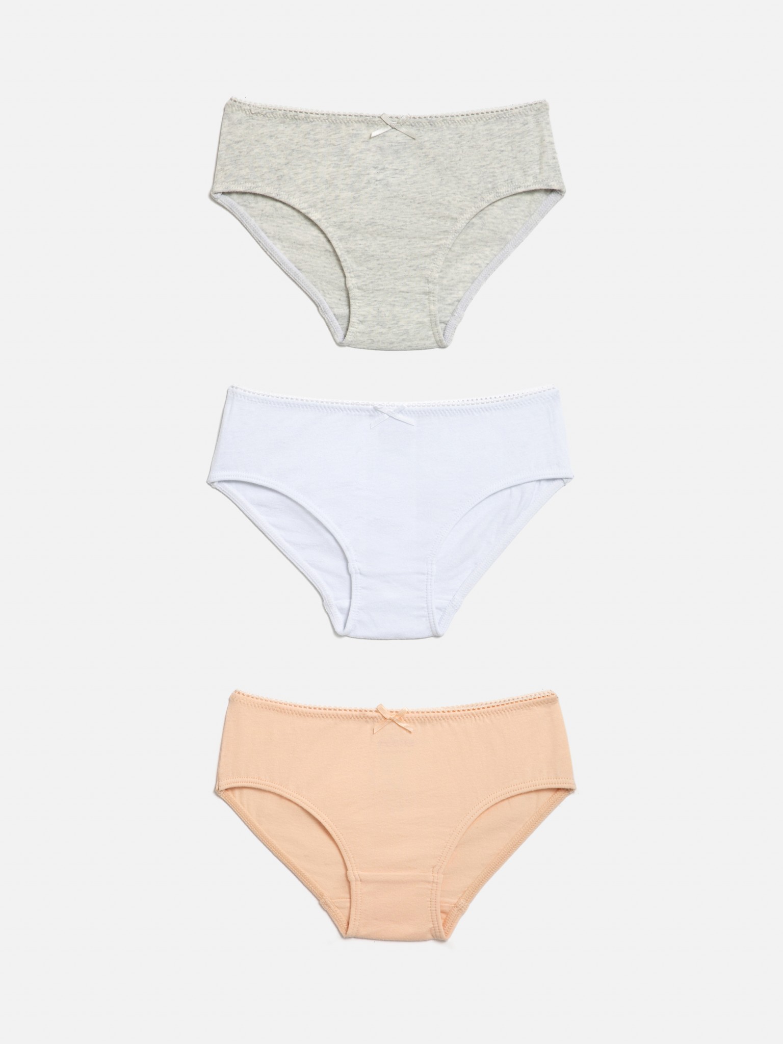 20224120052 Трусы детские для девочек в наборе из 3шт Vanessa цвет в ассортименте