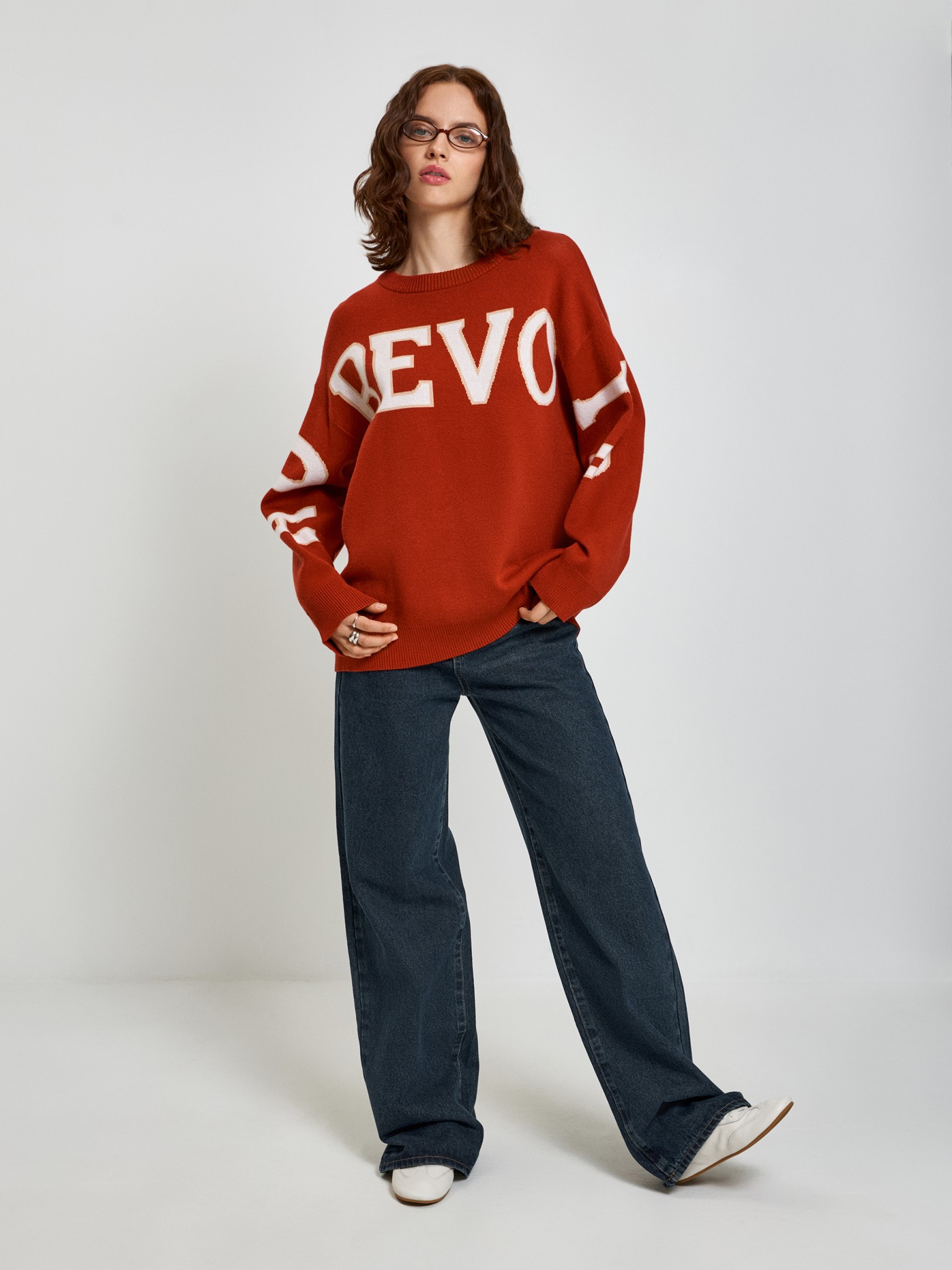 10200440066 Брюки джинсовые жен. Alessandria холодный синий