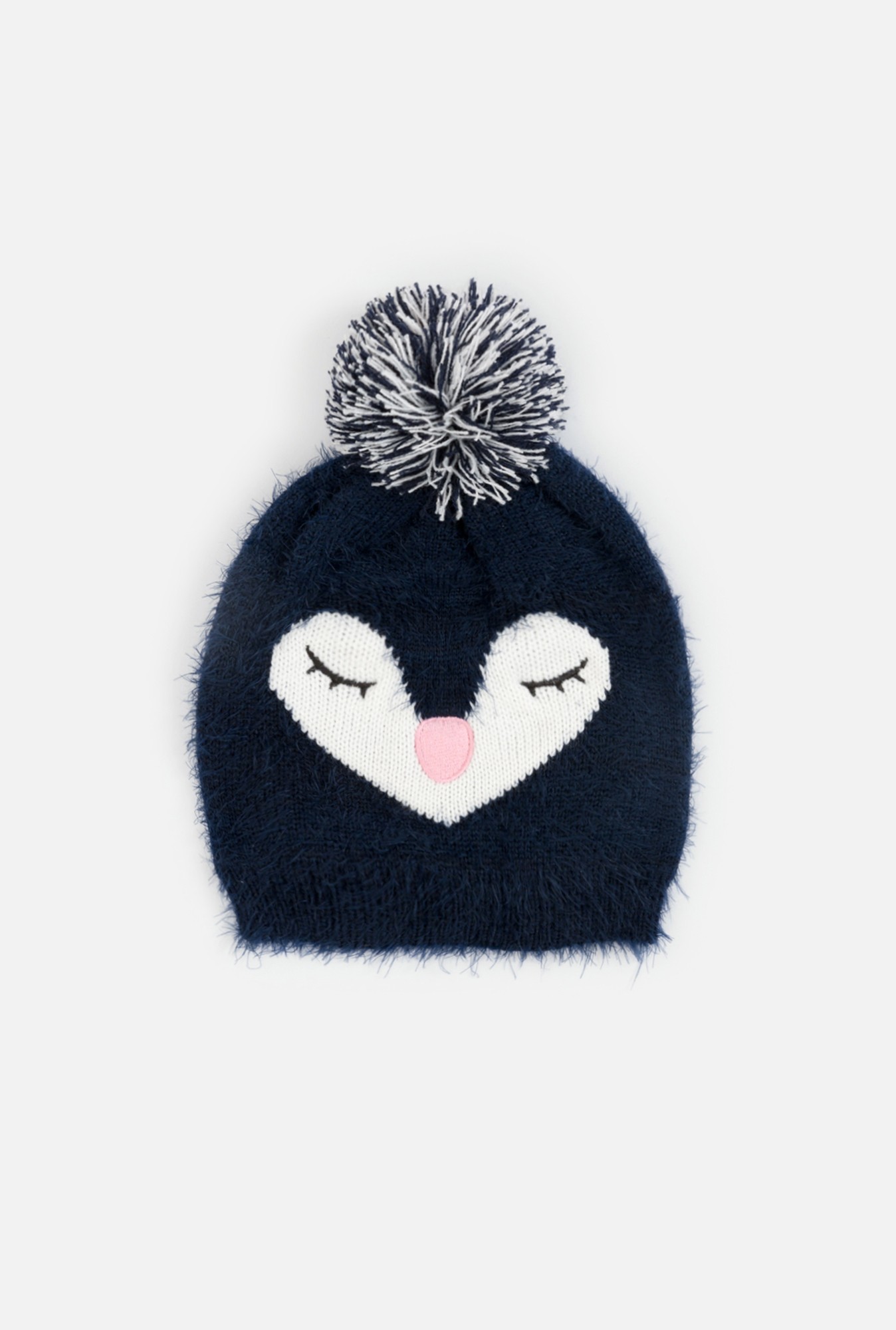 20226400044 Шапка детская для девочек Vivo темно-голубой