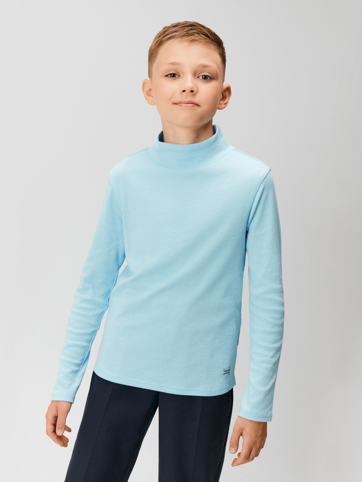 20140520001 Джемпер детский для мальчиков Salut голубой