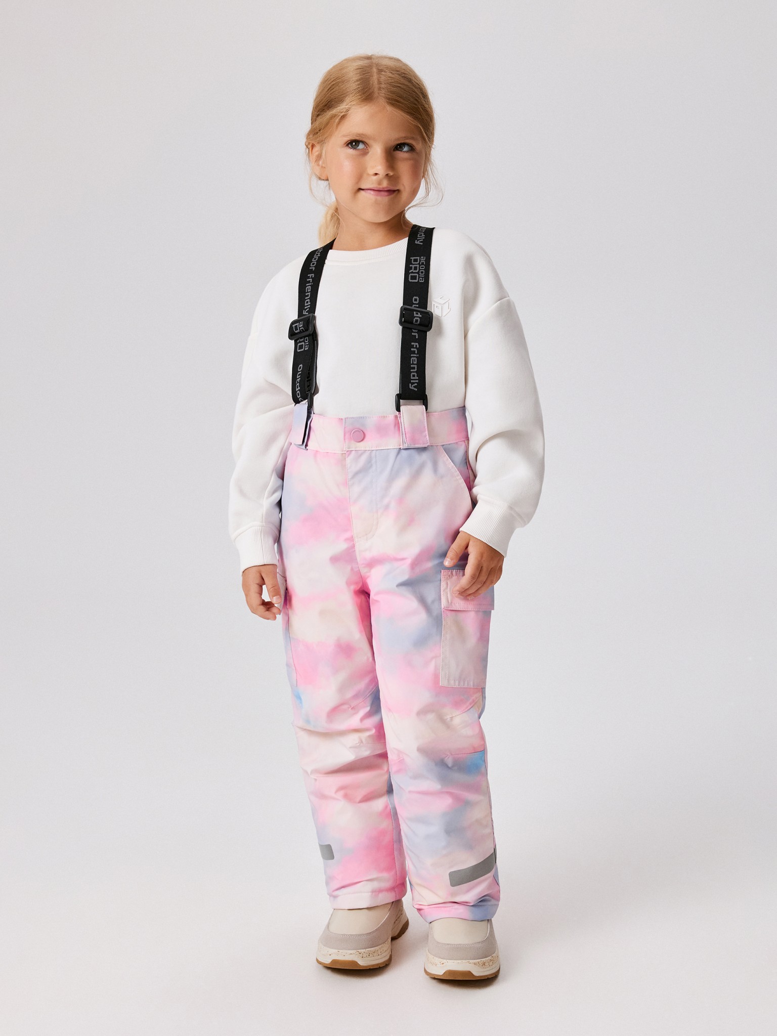 20320160020 Брюки (утепленные) детские Hanka светло-розовый