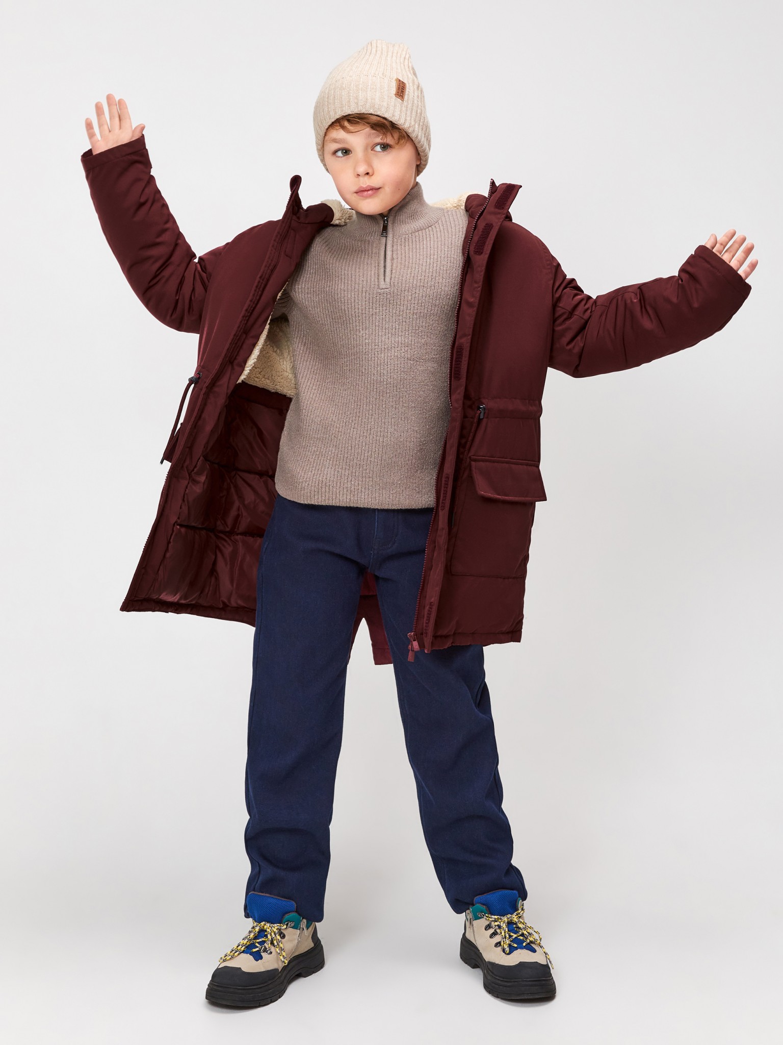 20136400196 Шапка детская Cupida бежевый