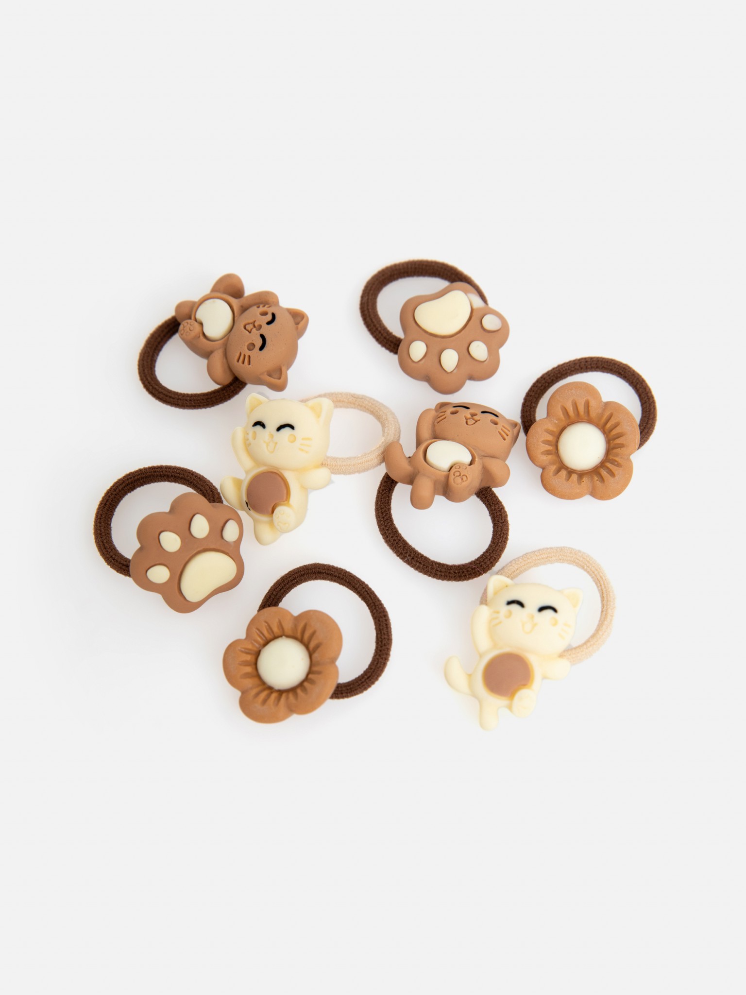 20206330510 Набор из 8 резинок для волос дет. Carmela цветной