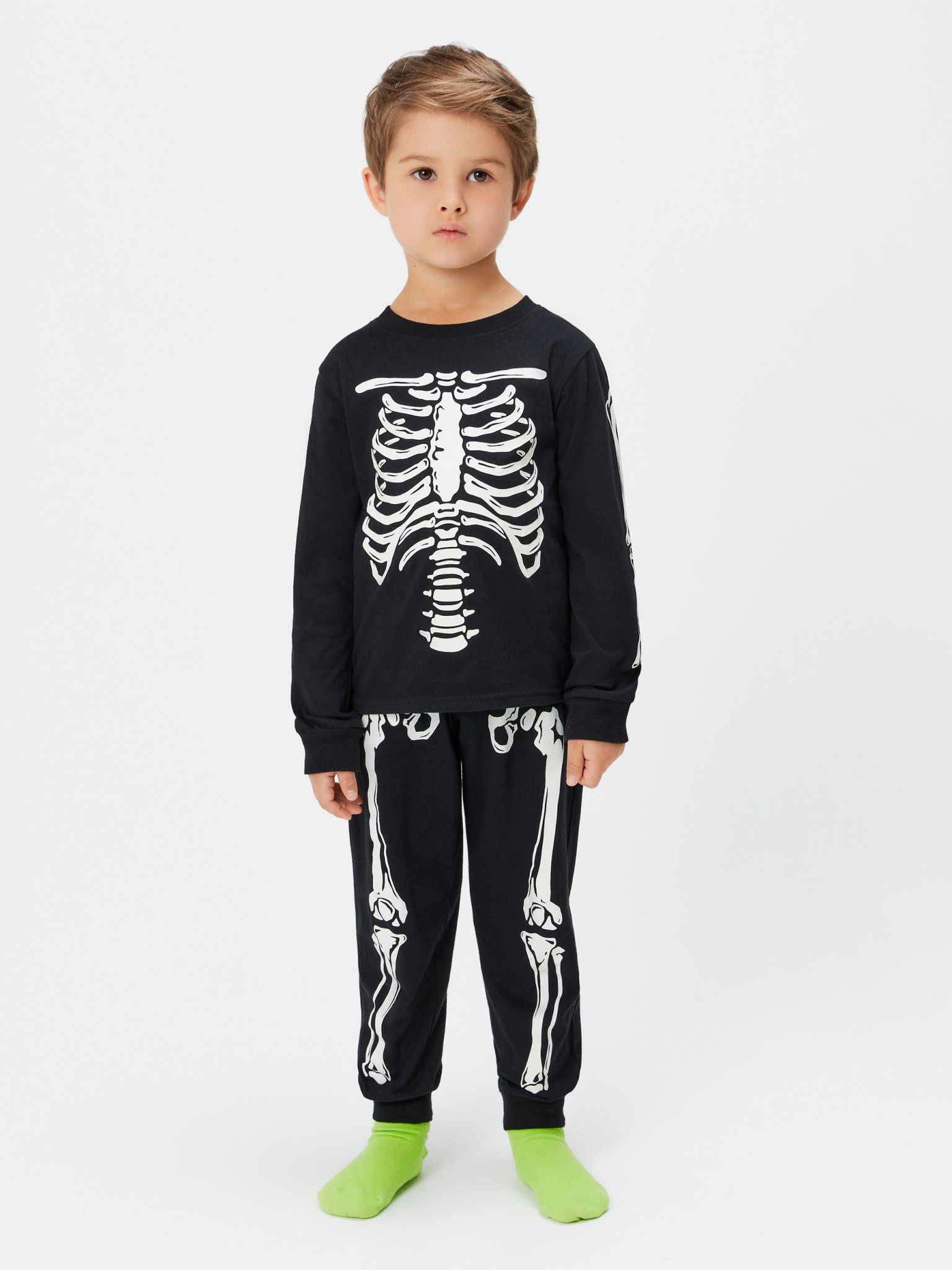 20124280040 Пижама детская для мальчиков Slinky черный