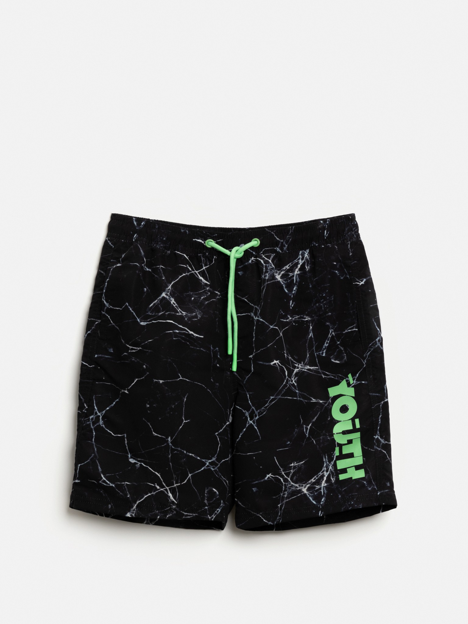 20114750019 Шорты купальные детские для мальчиков Krabius черный