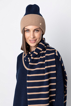 ЕВ 20005_ш_темно-синий Шапка