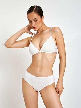 31204111136 Бюстгальтер Bralette жен. Vikka молочный