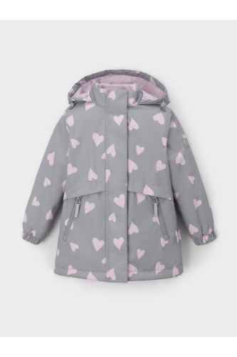 ВК 32190_н_3 УЗГ_серый, летающие сердца Куртка