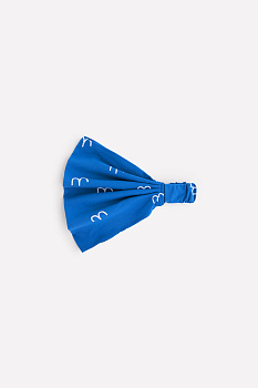 КР 8011_синий, рисованные чайки к337 Косынка