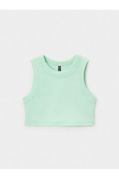 КР 303013_светло-зеленый 0945 к721 Майка-топ
