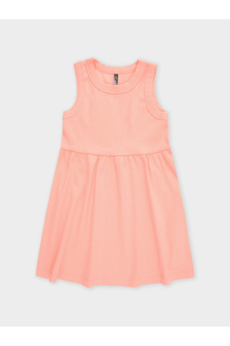 КР 5978_персиковый 1228 к727 Платье