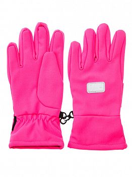 32321056 Перчатки SoftShell зимние для девочки