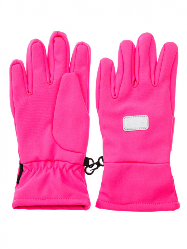 32321056 Перчатки SoftShell зимние для девочки