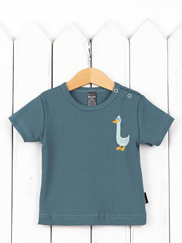 Ф90/3-И(М) Футболка (печать гуси/штормовое море)