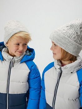 20336400020 Шапка детская Raven_h серый меланж