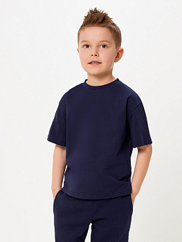 20120510162 Футболка детская для мальчиков Kenoa темно-синий