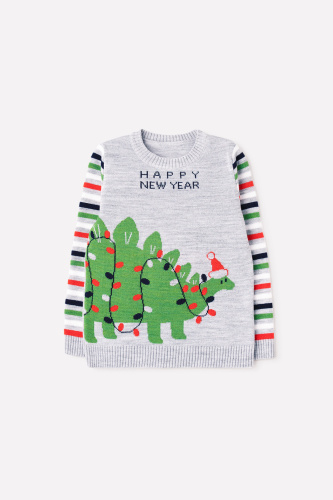 КВ 30112_ш_св.серый меланж Джемпер