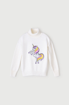 КВ 30119_ш_белый Джемпер