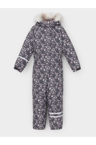 ВК 60098_н_10 ГР_графит, маленькие цветы и листья Комбинезон