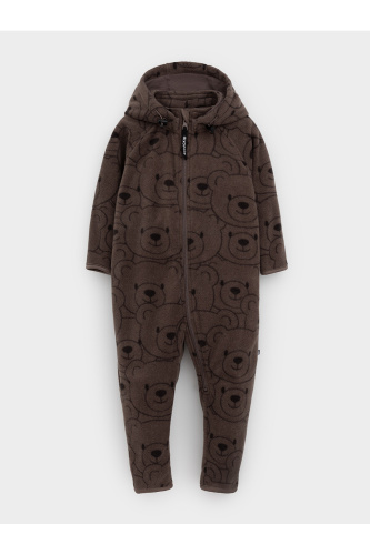 ФЛ 60009_н_5 ГР_коричневый, любопытные мишки Комбинезон