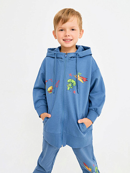 20121000019 Куртка детская для мальчиков Obninsk синий