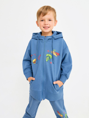 20121000019 Куртка детская для мальчиков Obninsk синий