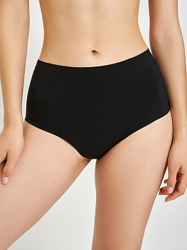 31204121849 Трусы жен. с высокой талией Tess черный