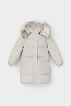 ВК 38094_4 УЗГ_серебристо-серый Пальто