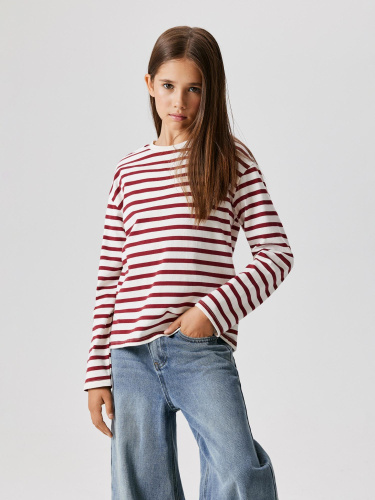 20240150022 Джемпер детский для девочек Odette бордовый