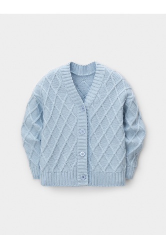 КВ 30172_светло-голубой Кардиган