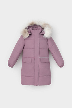 ВК 38094_7 УЗГ_темная орхидея Пальто