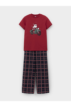 К 1599_вишня 1761 Н152.1 Пижама