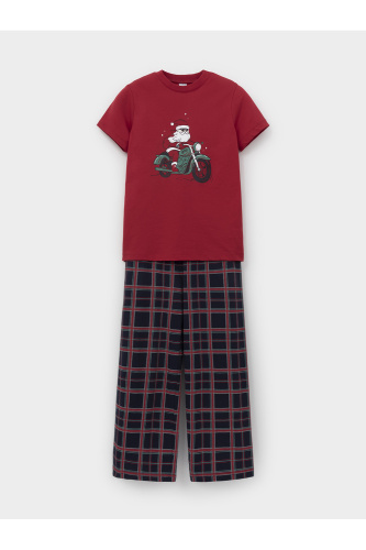 К 1599_вишня 1761 Н152.1 Пижама