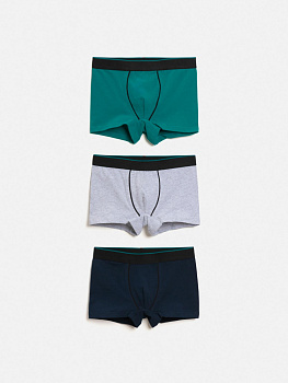 20134120010 Трусы детские для мальчиков в наборе из 3шт Bergener разноцветный